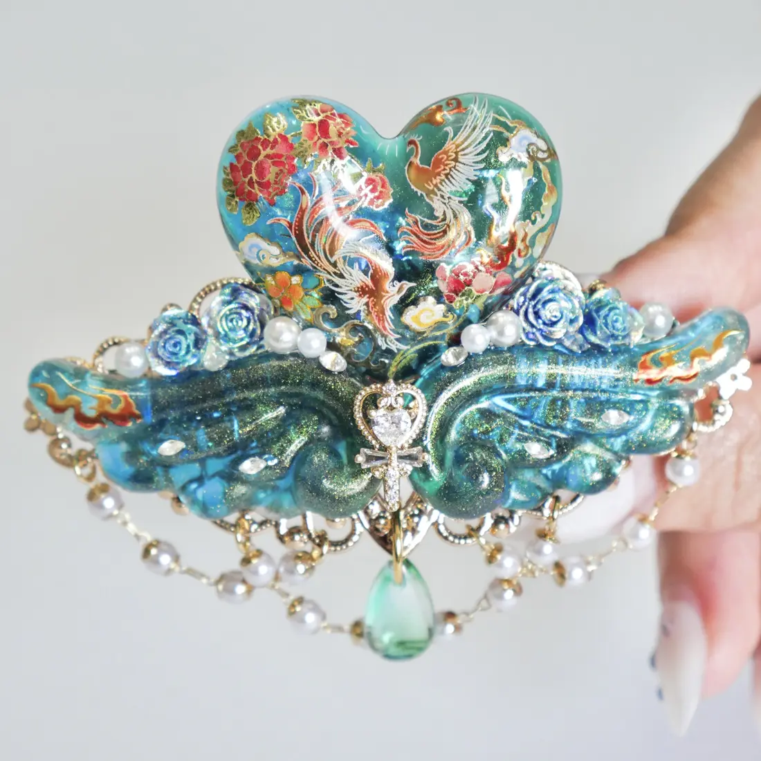 กิ๊บปีก Jade Phoenix กิ๊บติดผม MIMEAR