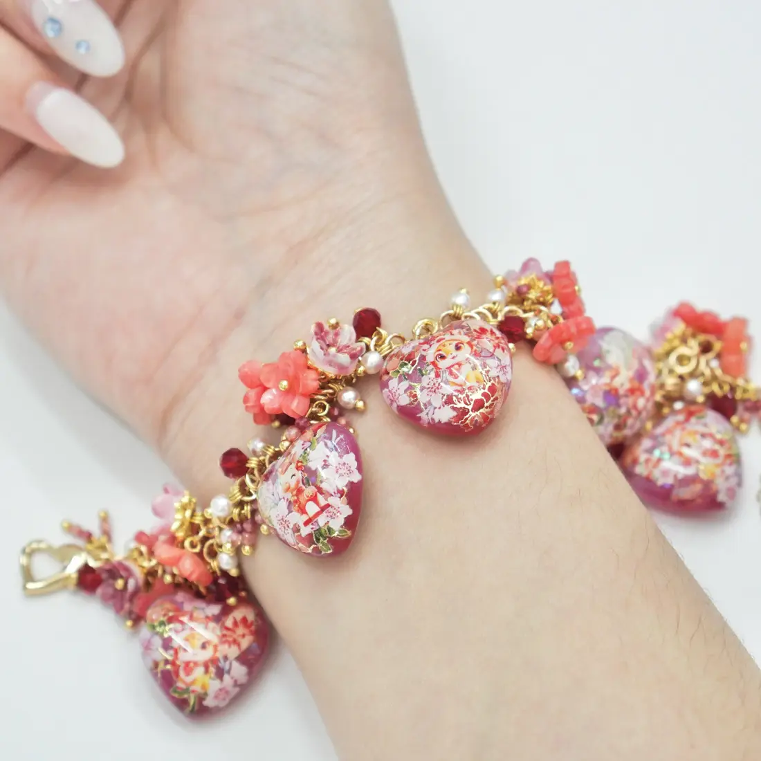 ข้อมือ Peach Pony Luck สร้อยข้อมือ MIMEAR