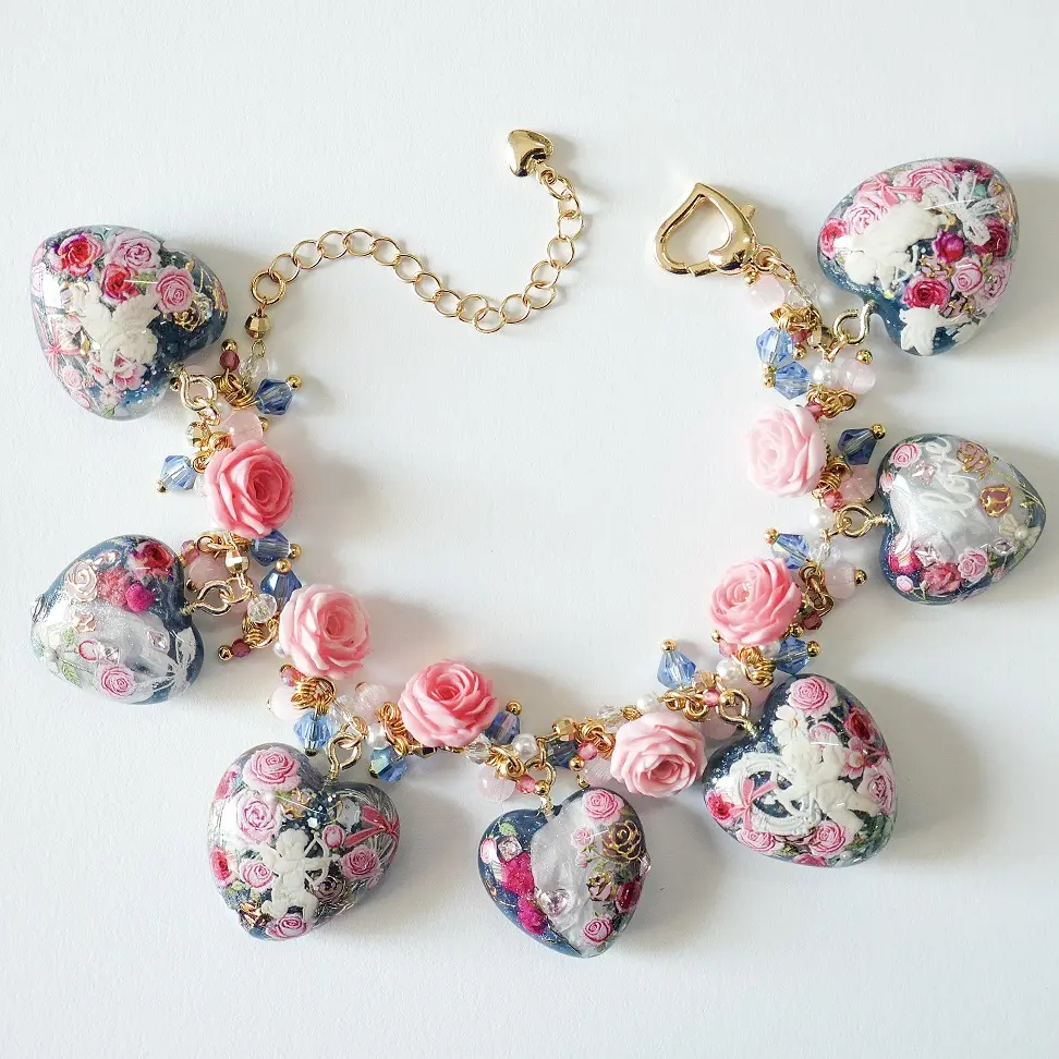 ข้อมือ Cupid Rosedenim สร้อยข้อมือ MIMEAR