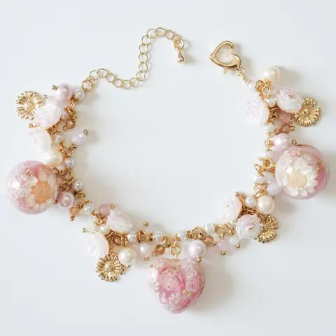 ข้อมือมินิ Pinkpearl Rose
