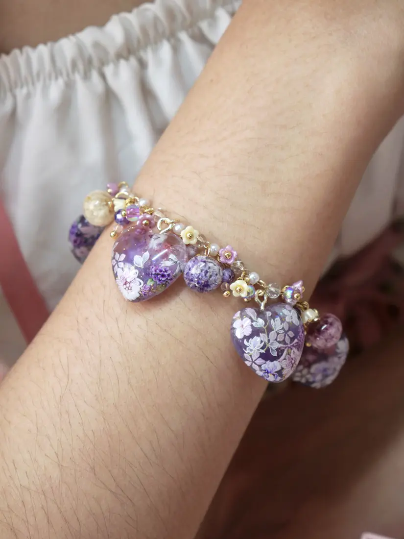 ข้อมือ Sweet Violet สร้อยข้อมือ MIMEAR