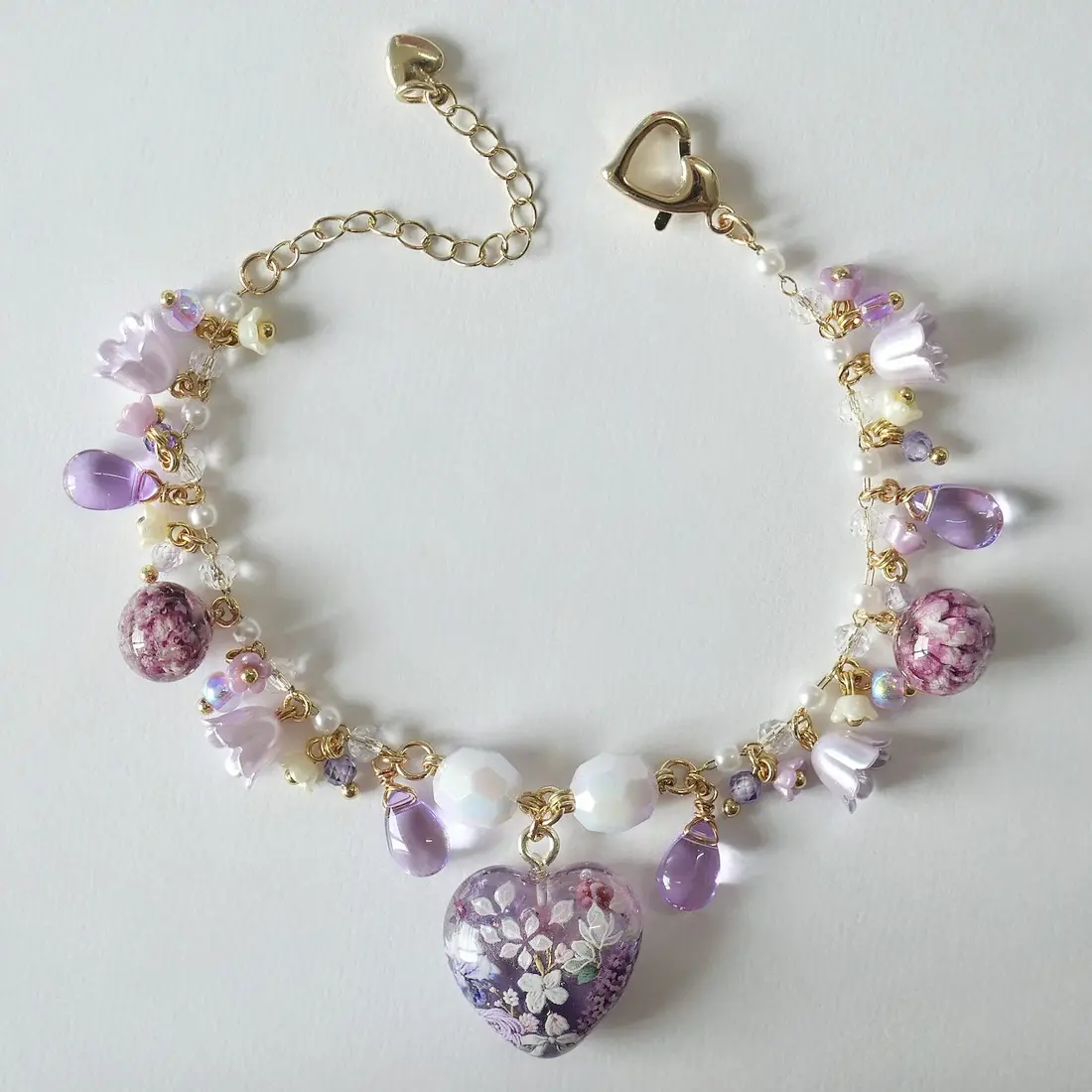 ข้อมือมินิ Sweet Violet สร้อยข้อมือ MIMEAR