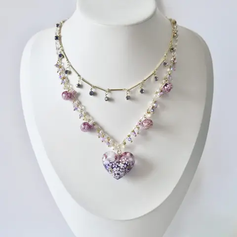 สร้อยคอเลเยอร์ Sweet Violet