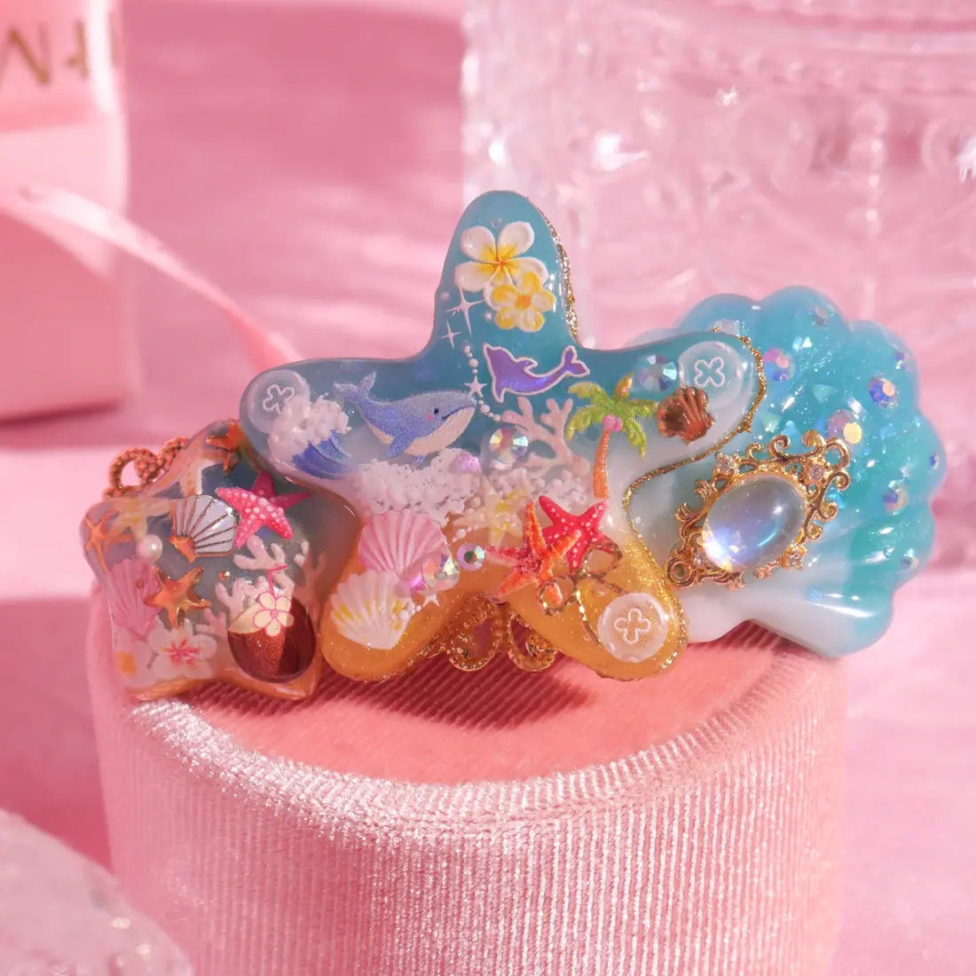 กิ๊บปลาดาว Seasand Dolphin กิ๊บติดผม MIMEAR