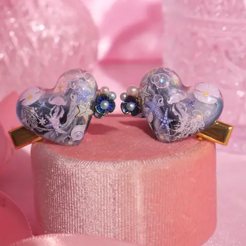 Set กิ๊บ Deep Blue Jelly