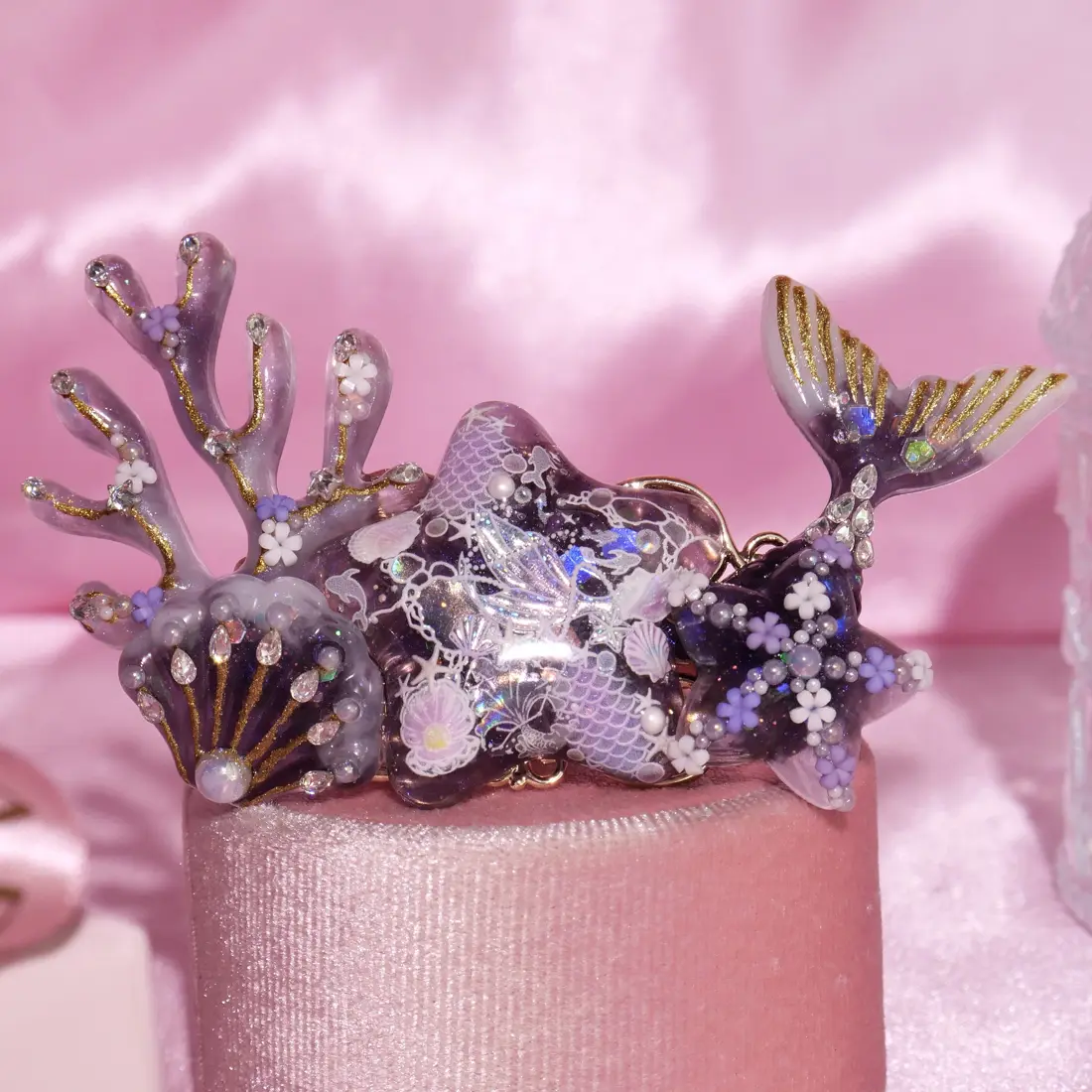 กิ๊บหอย Nightsky Mermaid กิ๊บติดผม MIMEAR