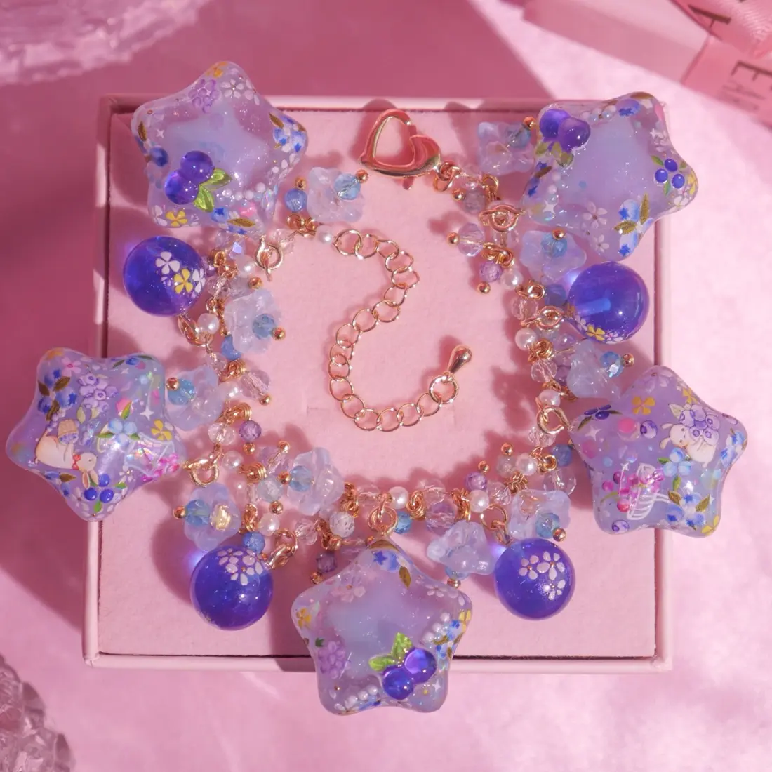 ข้อมือ Icy Blueberry สร้อยข้อมือ MIMEAR