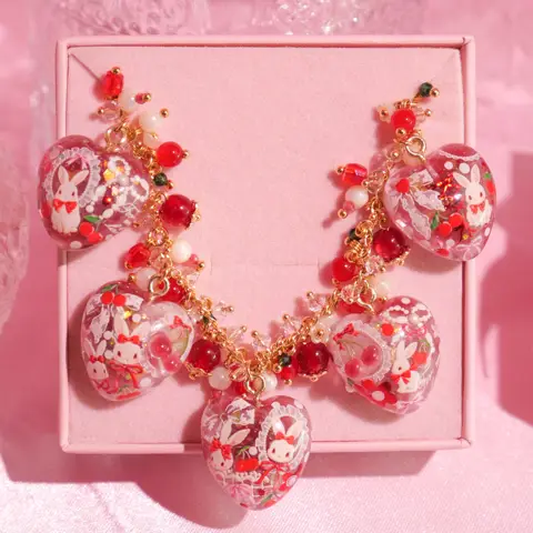 ข้อมือ Cherry Bunny Lace Full