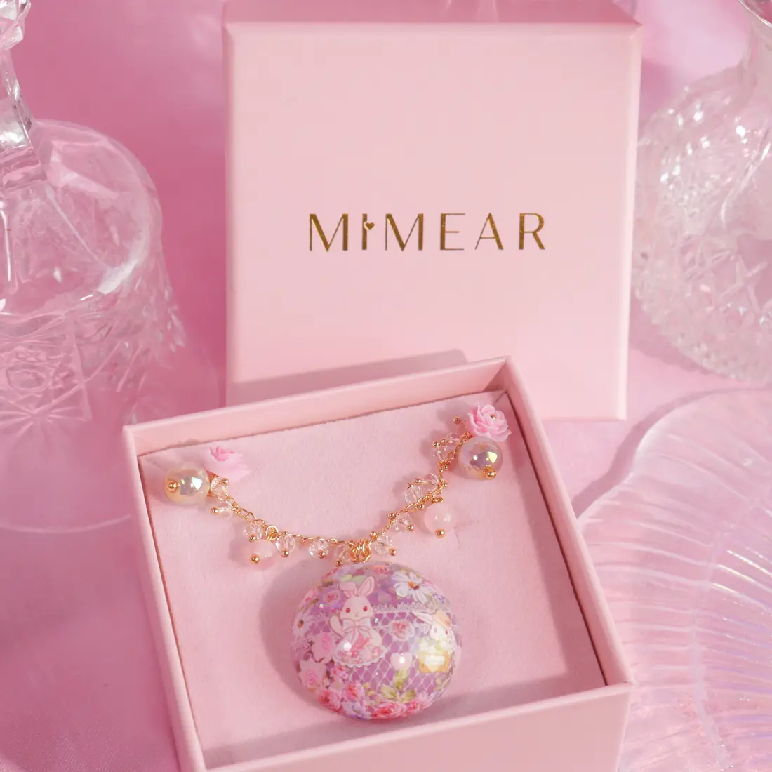 สร้อยคอทรงกลม Blossom Basket สร้อยคอ MIMEAR