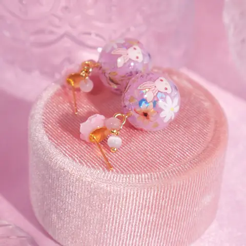 ต่างหู Blossom Basket