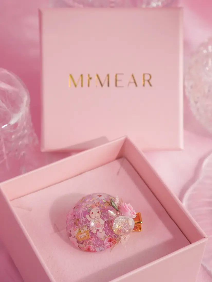 กิ๊บทรงกลม Blossom Basket กิ๊บติดผม MIMEAR