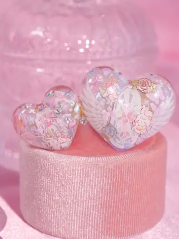 กิ๊บหัวใจคู่ Heaven Glass