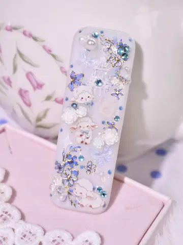 กิ๊บแกะขาว Polkadot Tea Cup