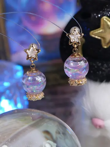 ต่างหู Tarot Globe ลูกแก้วพยากรณ์