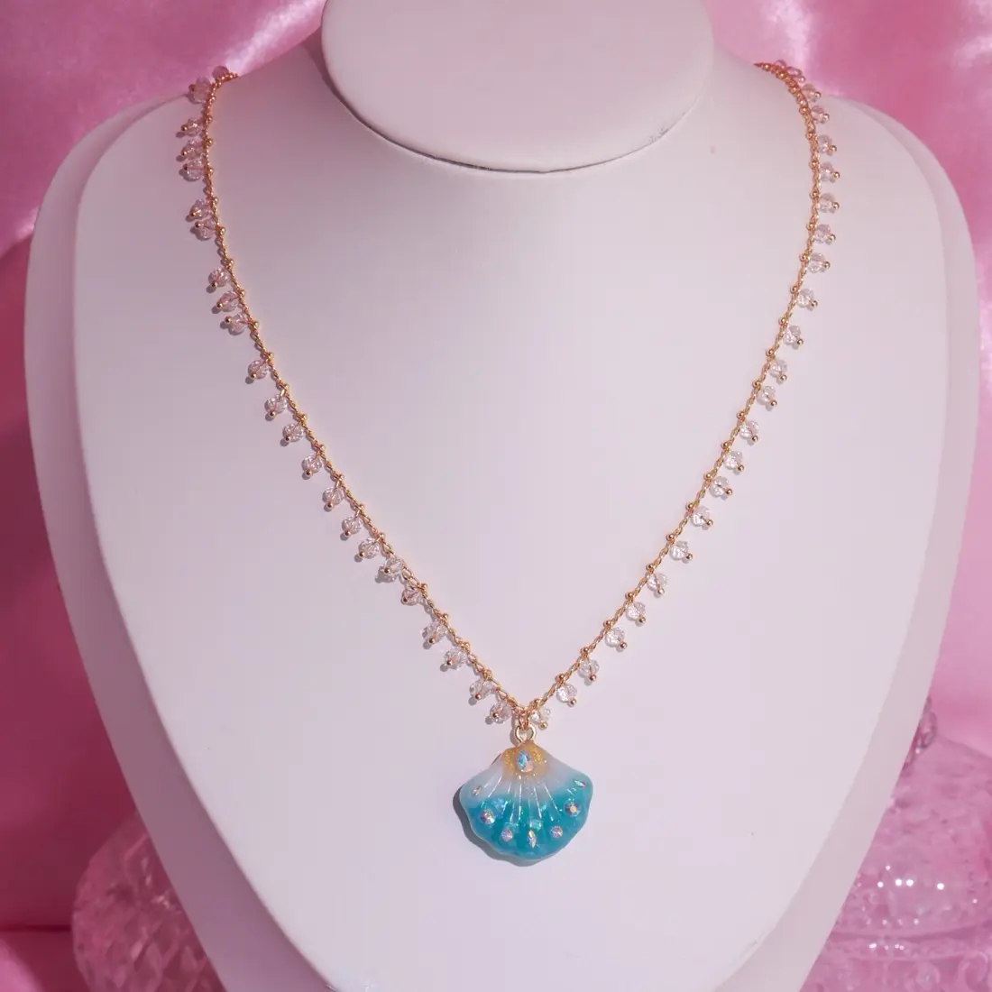 สร้อยคอ Blue Shell สร้อยคอ MIMEAR