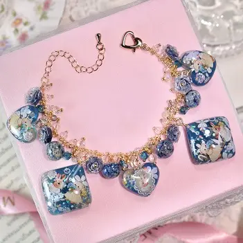 ข้อมือเดนิมกระต่ายหมี